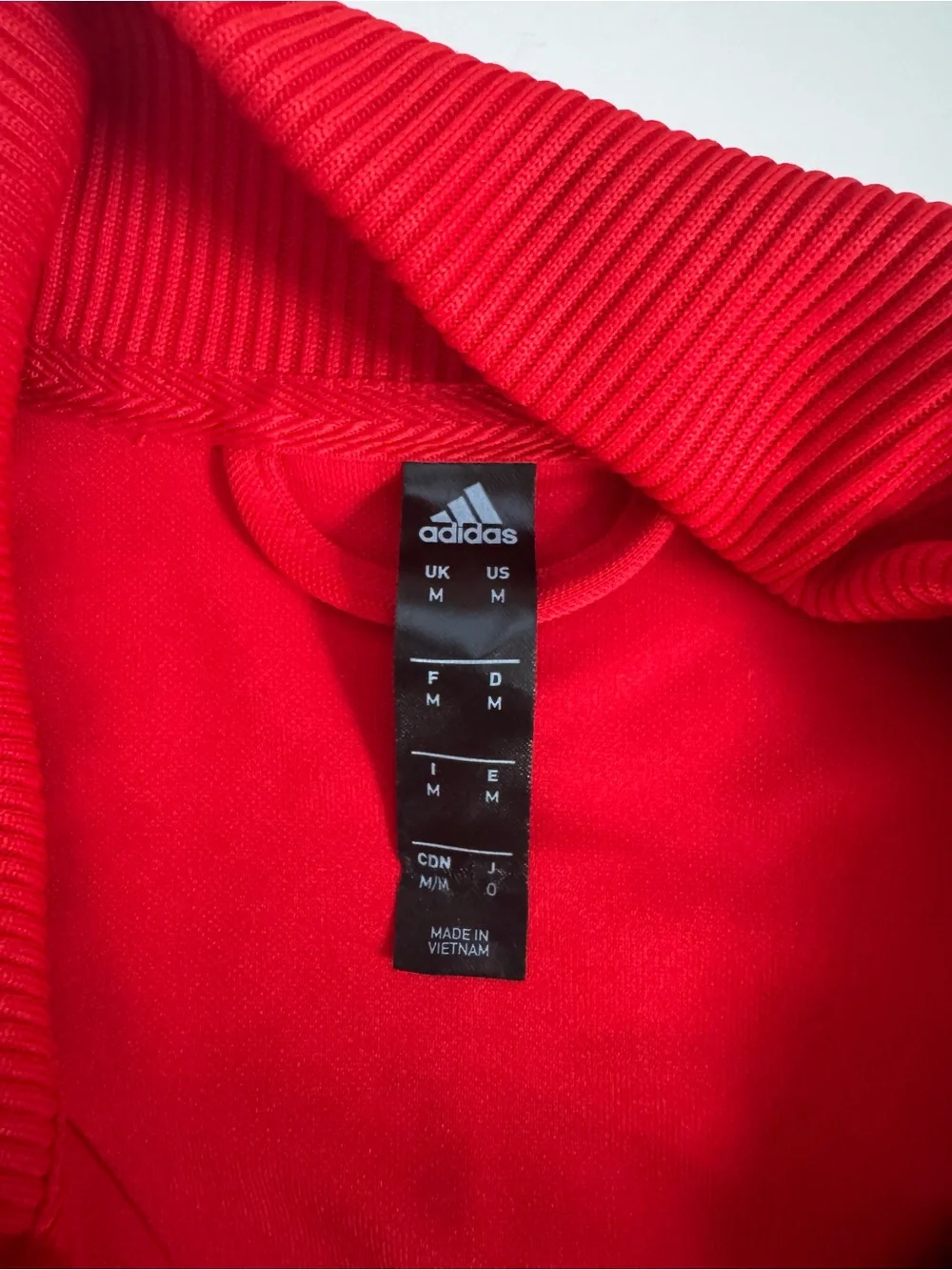 Adidas Tango Red Black Track Suit Jacket Pants Set Men’s Medium Soccer